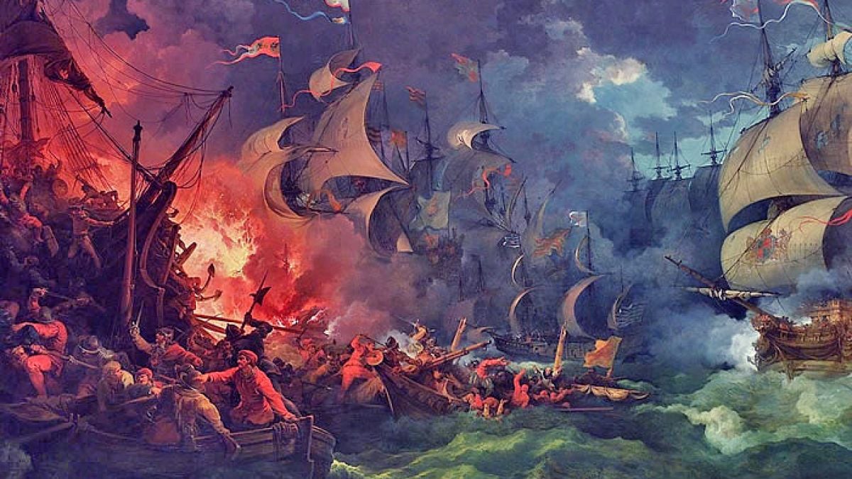 8 август 1588 година: Испанската „Непобедима армада” е разбита от англичаните