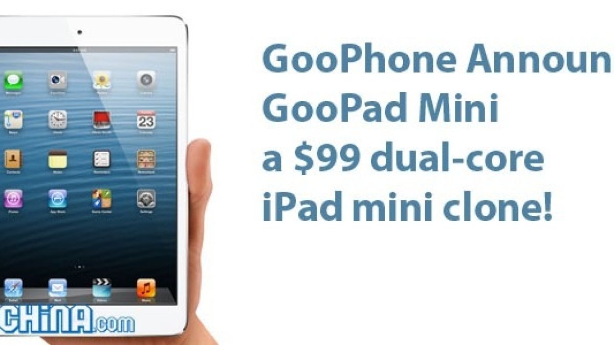GooPad mini струва само 99 долара и изглежда почти като iPad mini