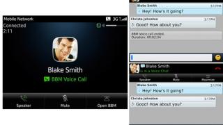  BlackBerry Messenger вече поддържа и гласови разговори