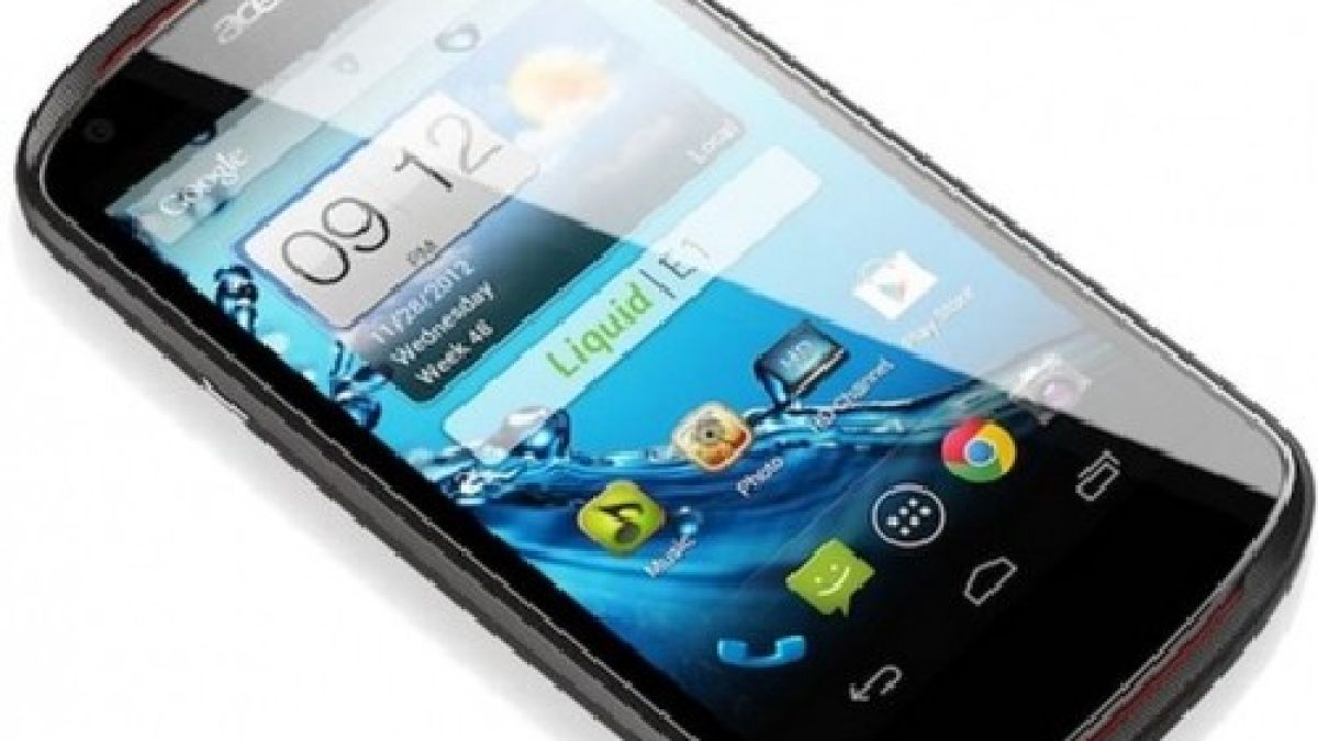 Acer промотира своя смартфон Liquid E1