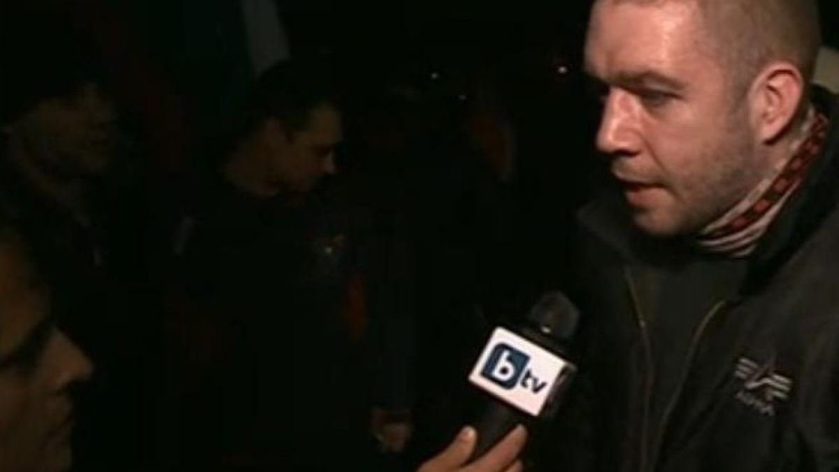 Протестиращ навика bTV в ефир