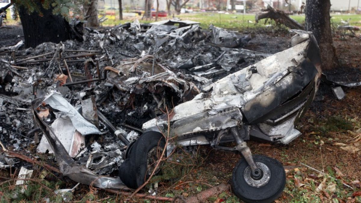 Военен самолет се разби в Мексико
