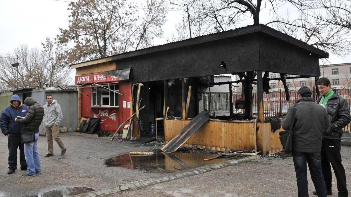 Изгоря кафене в Хасково