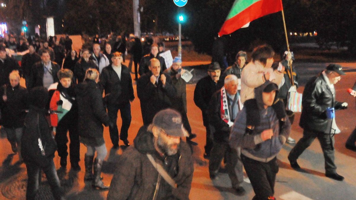 Петима са задържаните на днешния протест в София 