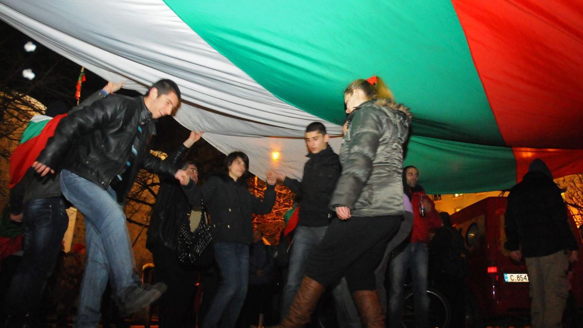Шествия с цветя  на Националния протест на 3 март
