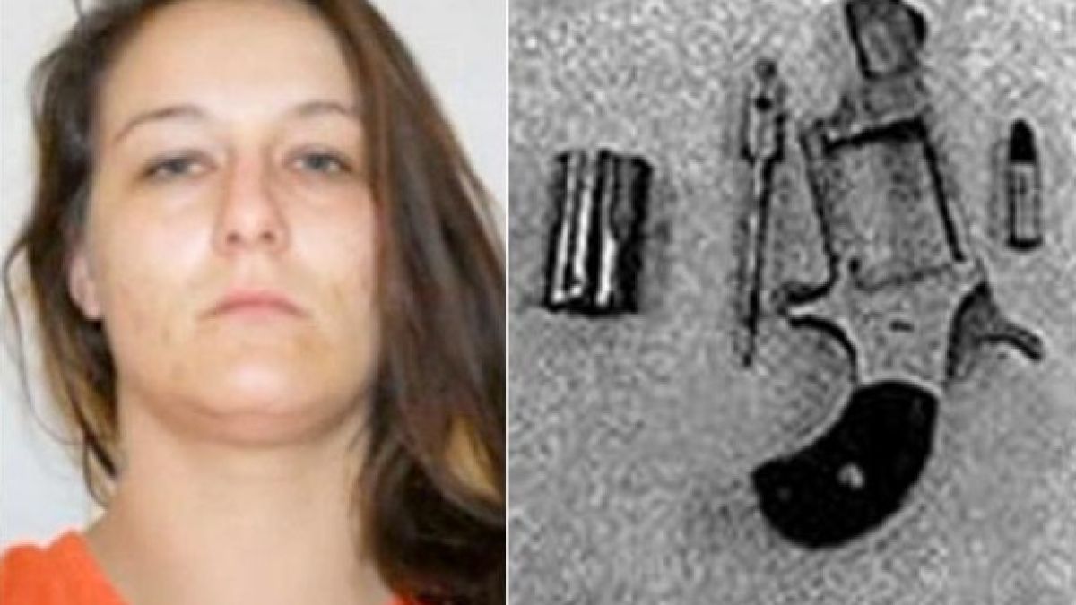 Шок! Спипаха жена със зареден патлак във... вагината и дрога в... задника