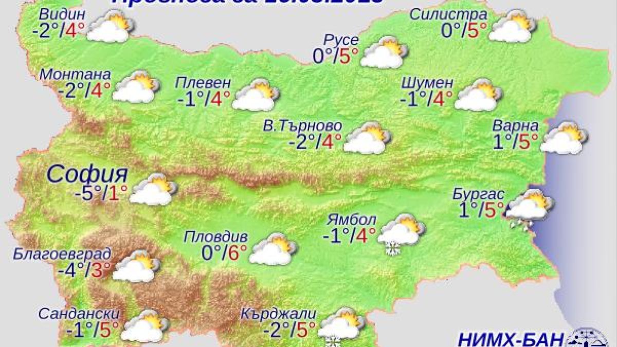 Без ураганен вятър утре