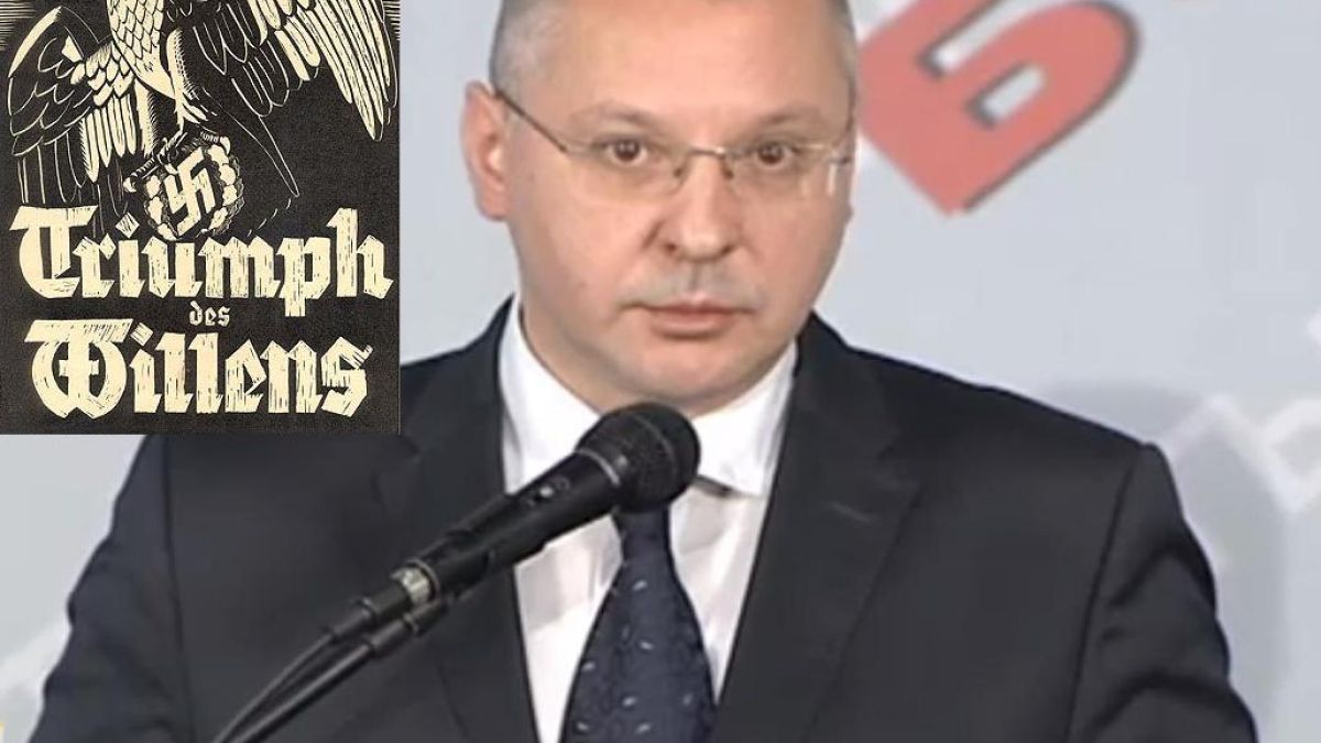 Станишев: Националната конференция на ГЕРБ бе като филма "Триумф на волята" от 1934 година