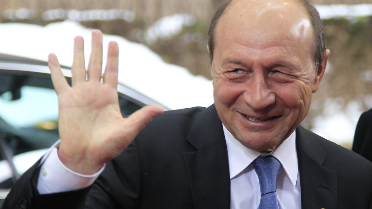 Румънският президент Бъсеску предизвика катастрофа
