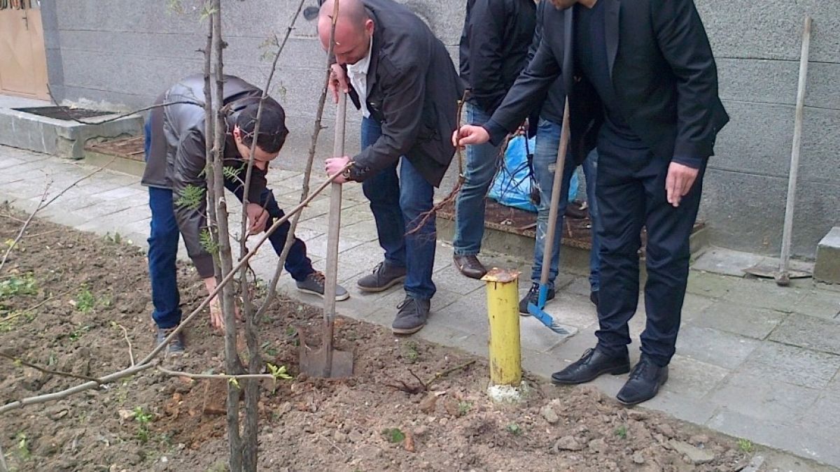 Младежи от ГЕРБ-Варна: Да спасим розата от червения акар!
