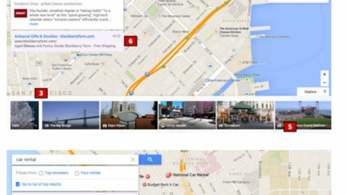 Google подготвя нов интерфейс на Maps