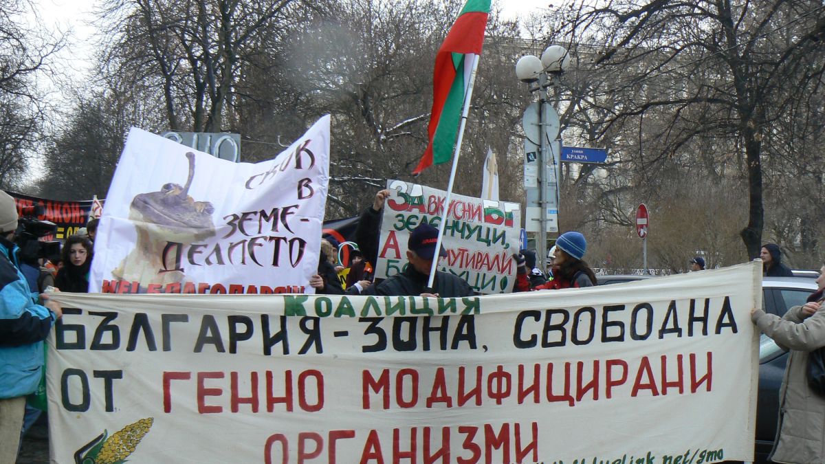 Нови протести днес - този път срещу ГМО