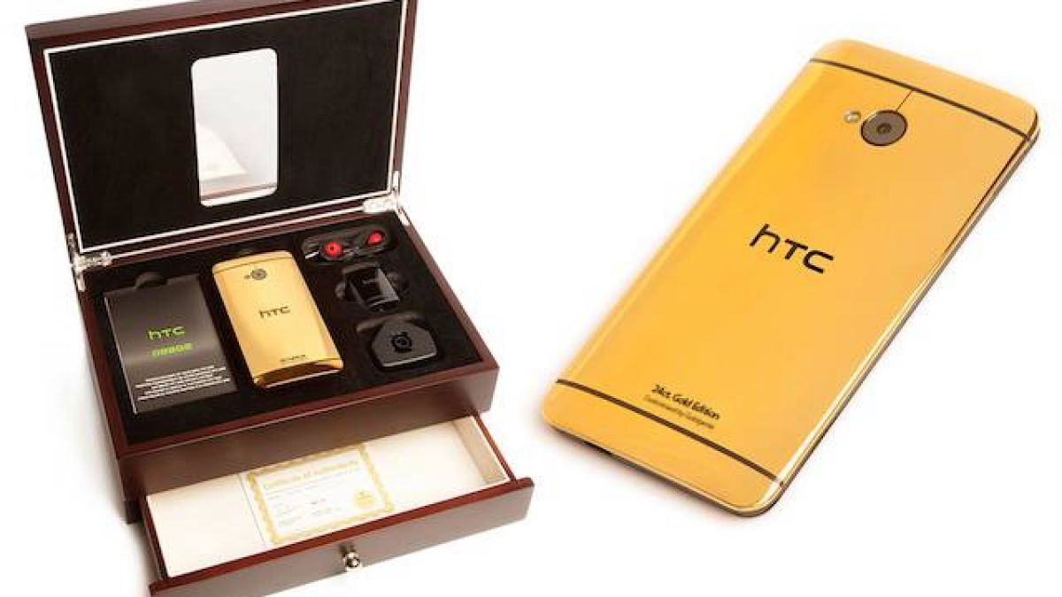 Пускат златната версия на смартфона НТС Оne