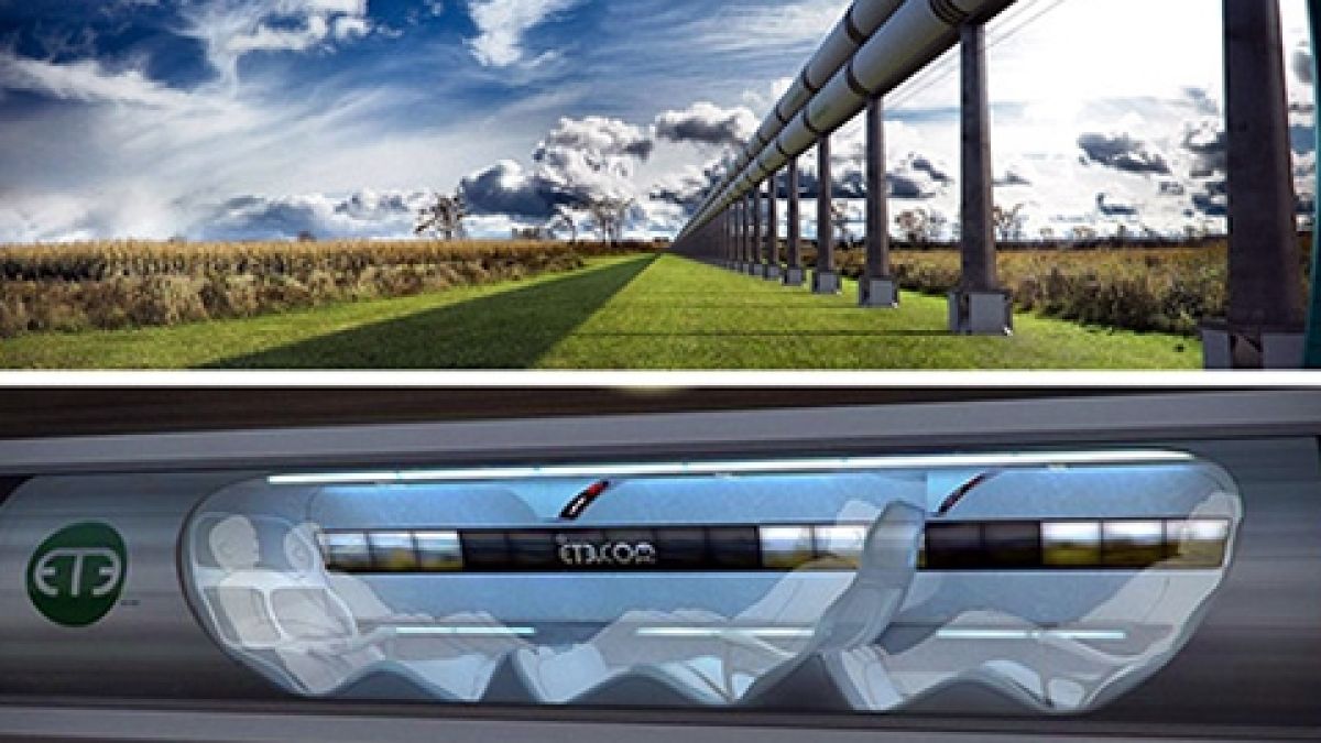 Hyperloop - магистрала със скорост над 1000 км/ч (ВИДЕО)
