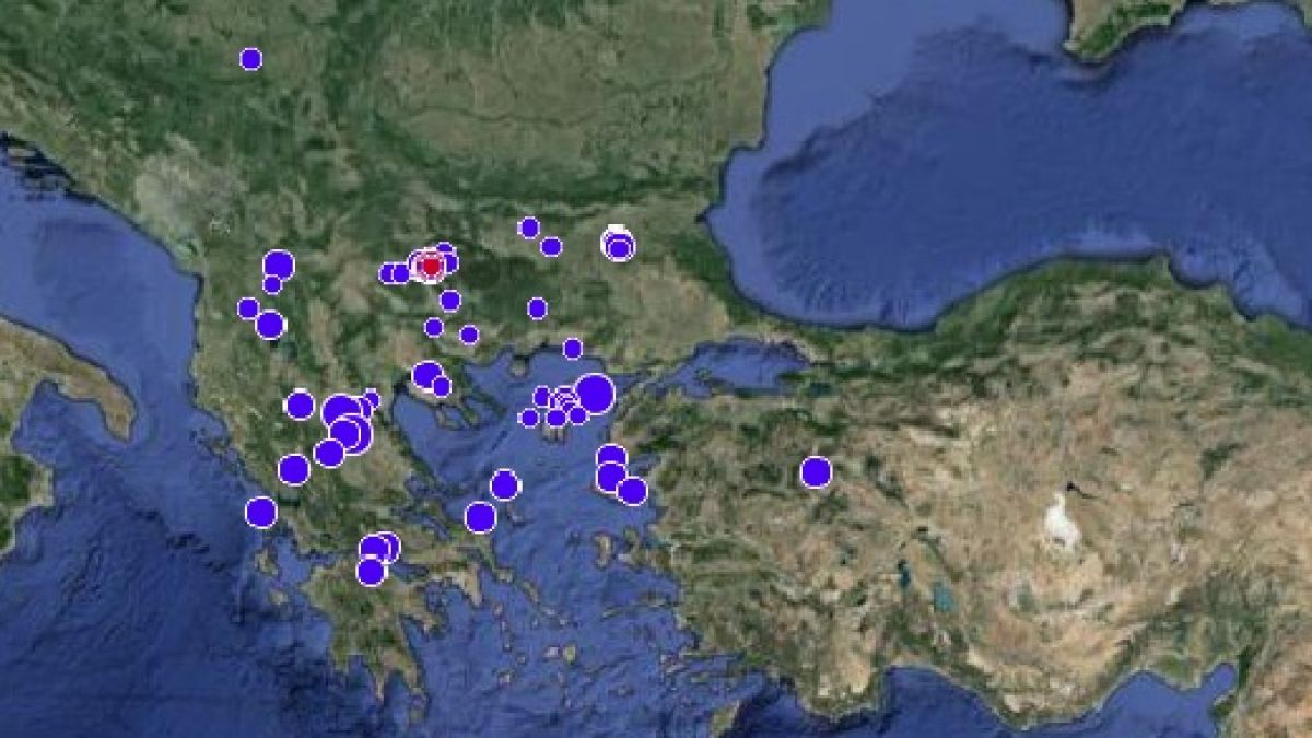 Серия от земетресения разбуди Благоевград