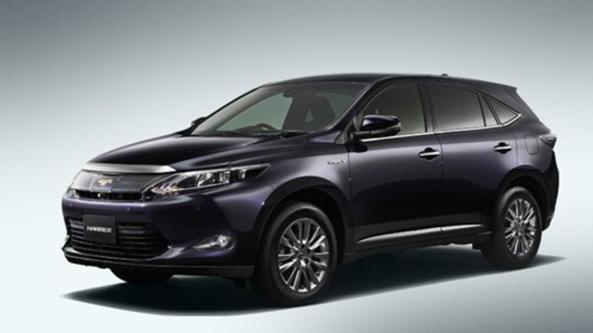 Първи снимки на 2014 Toyota Harrier