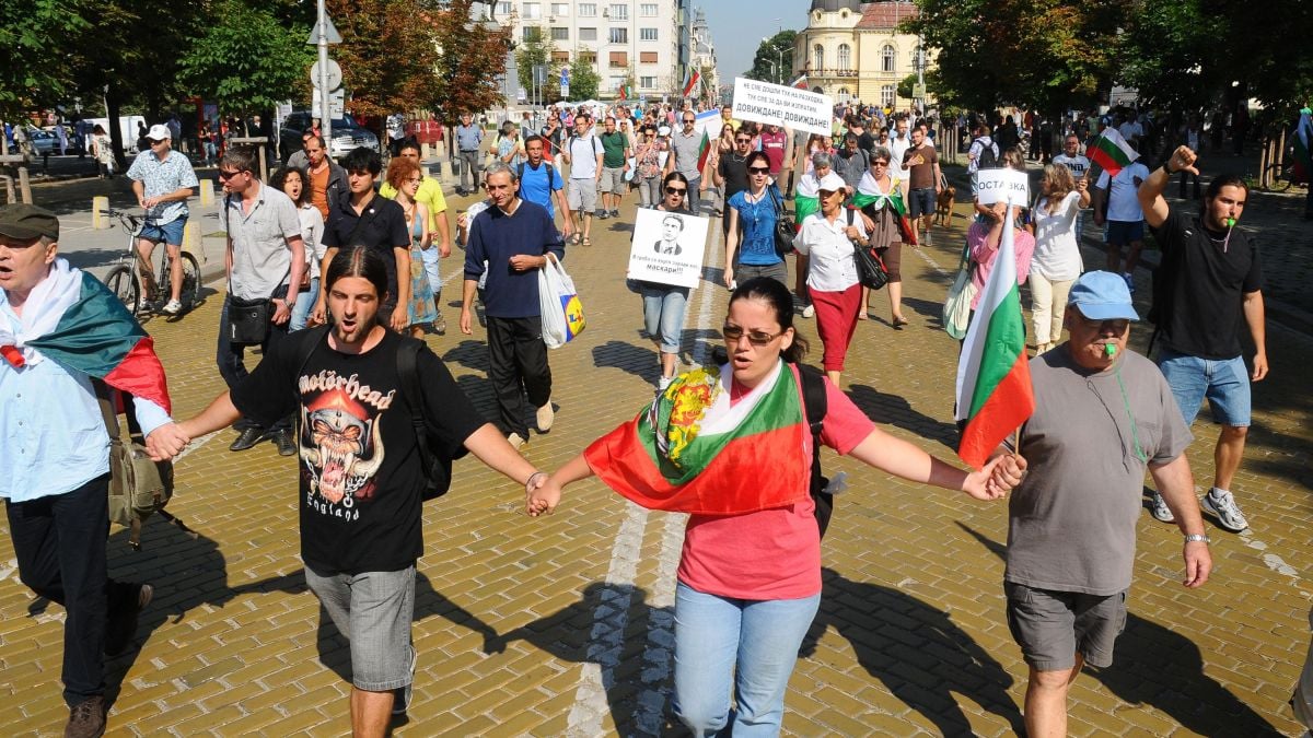 50-ти ден на протестите пред парламента 
