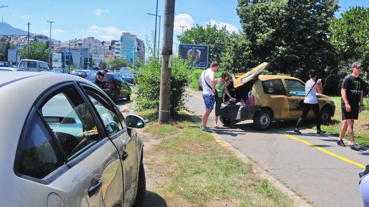 Верижна катастрофа на бул. "България"