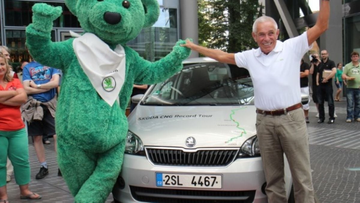 Skoda Citigo на метан обиколи 9 страни за 100 евро