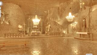 Влезте в 800-годишна солна мина с Google Street View