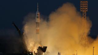 Космически кораб „Съюз” бе изстрелян от космодрума „Байконур”