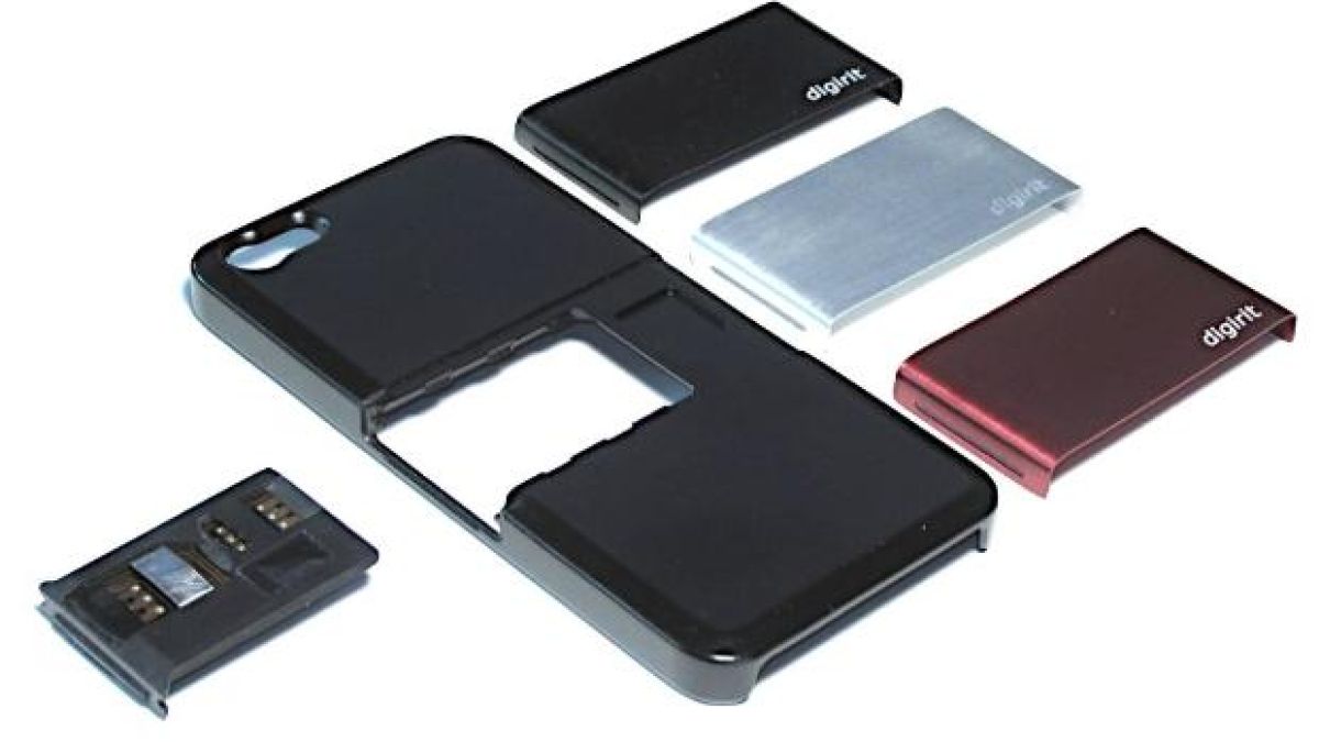 Калъф за iPhone 5 добавя втора SIM карта