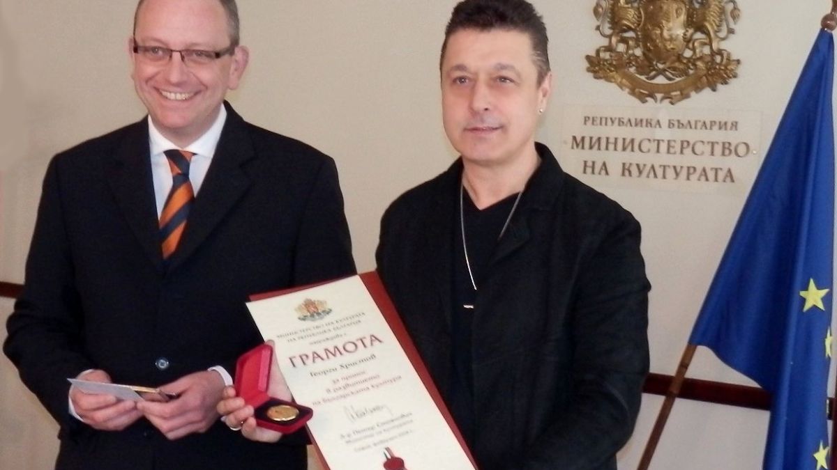 Георги Христов отличен със „Златен век”