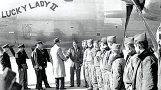2.3.1949 г.: Американски бомбардировач В-50 обикаля Земята без кацане
