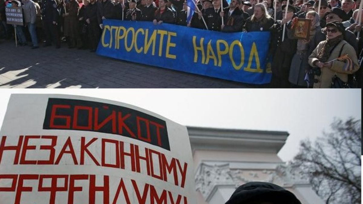 „Ден на тишината“ започна в Крим