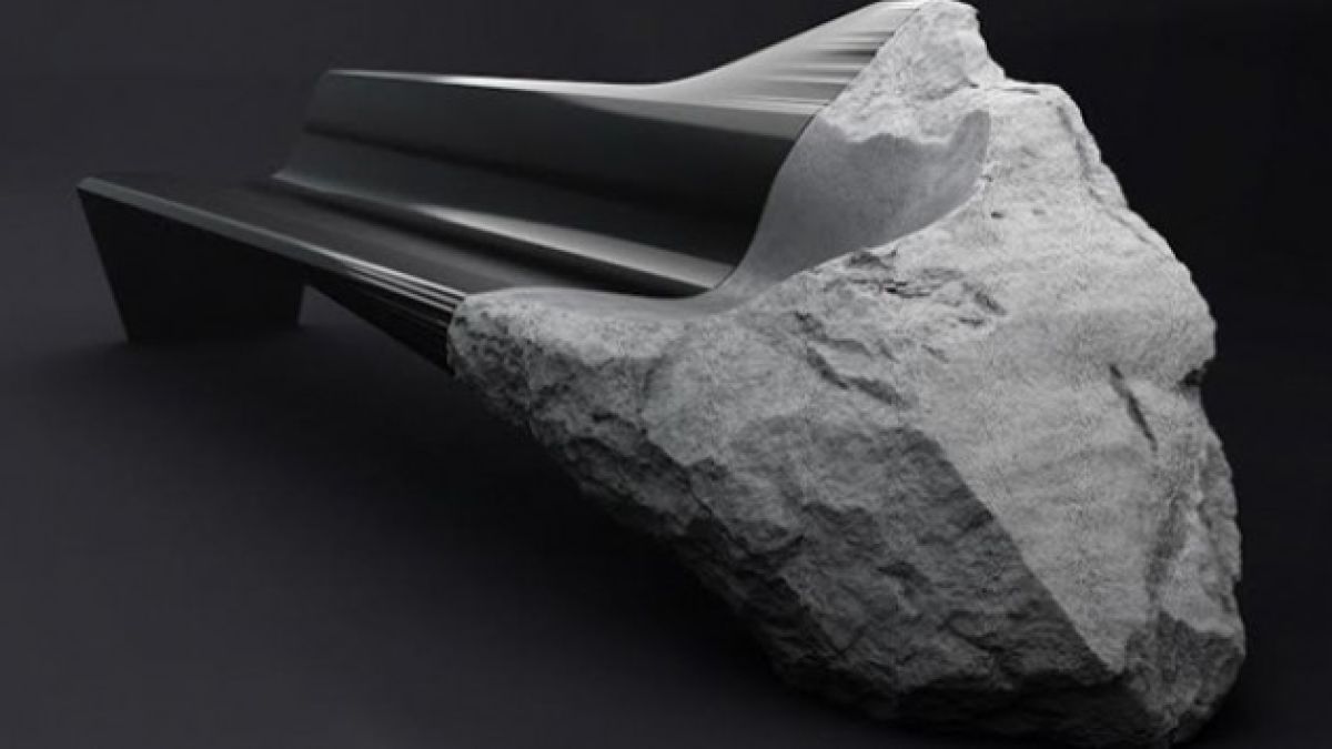 Peugeot направи пейка от карбон и вулканичен камък