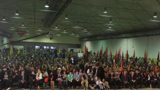 Коалиция ББЦ, ВМРО, ЗНС и Гергьовден събра над 3000 в града на Съединението