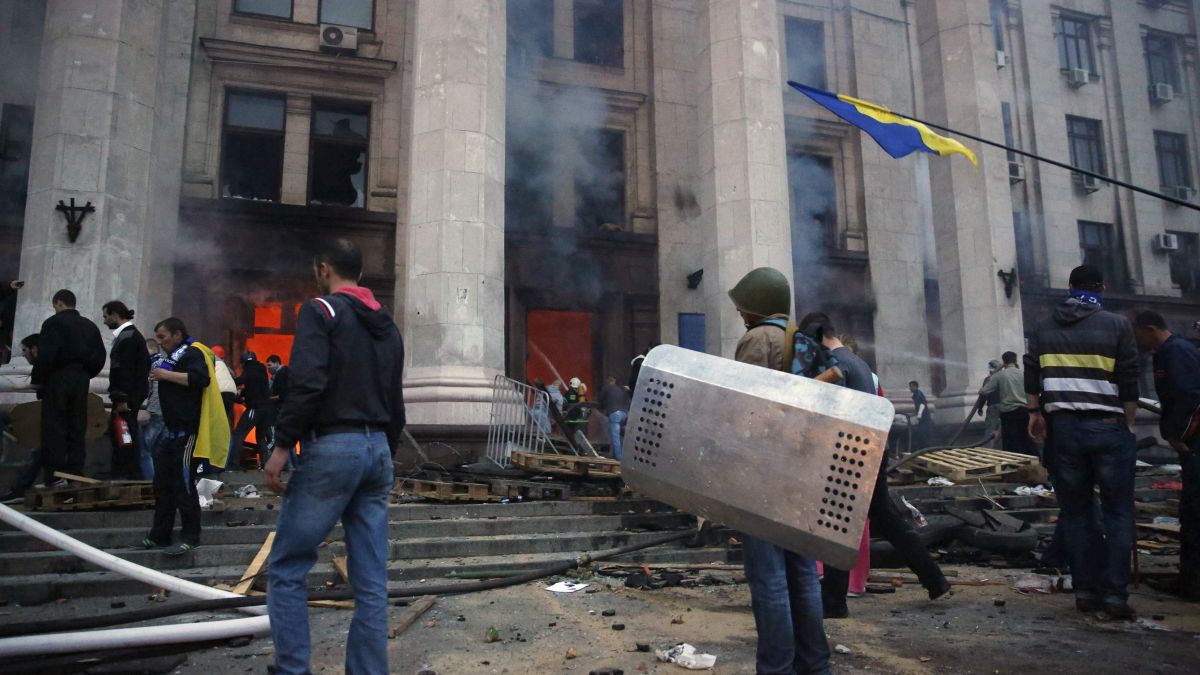 Нови кадри разкриват как започва адът в Одеса (ВИДЕО)