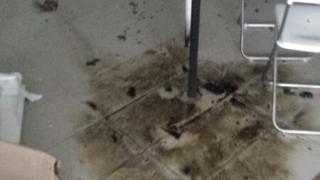 Вижте какво остана от опожарения офис на „България без цензура” (СНИМКИ)