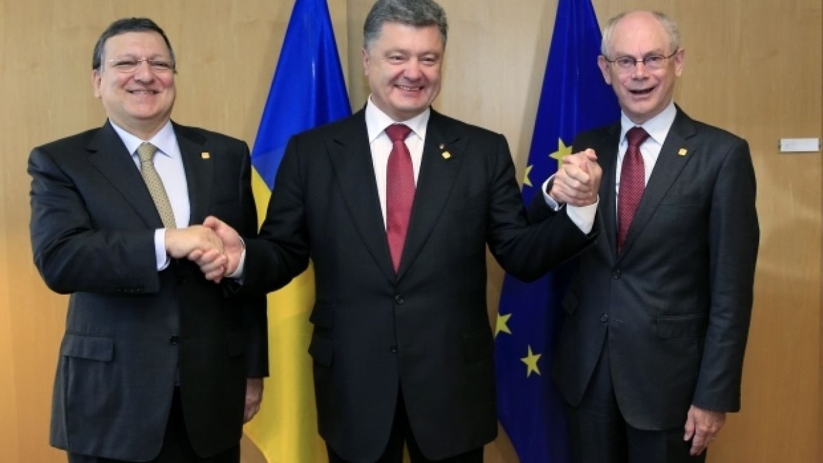 Украйна, Грузия и Молдова подписаха споразумение за се асоцииране с ЕС