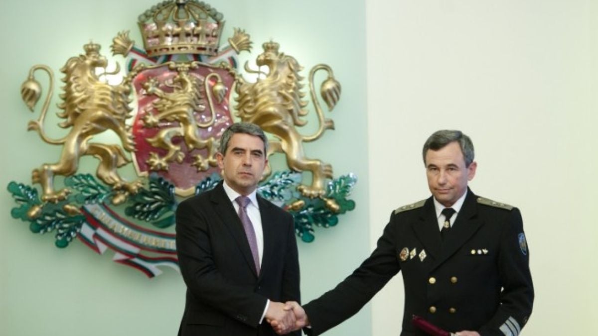 Вицеадмирал Румен Николов е новият началник на отбраната 