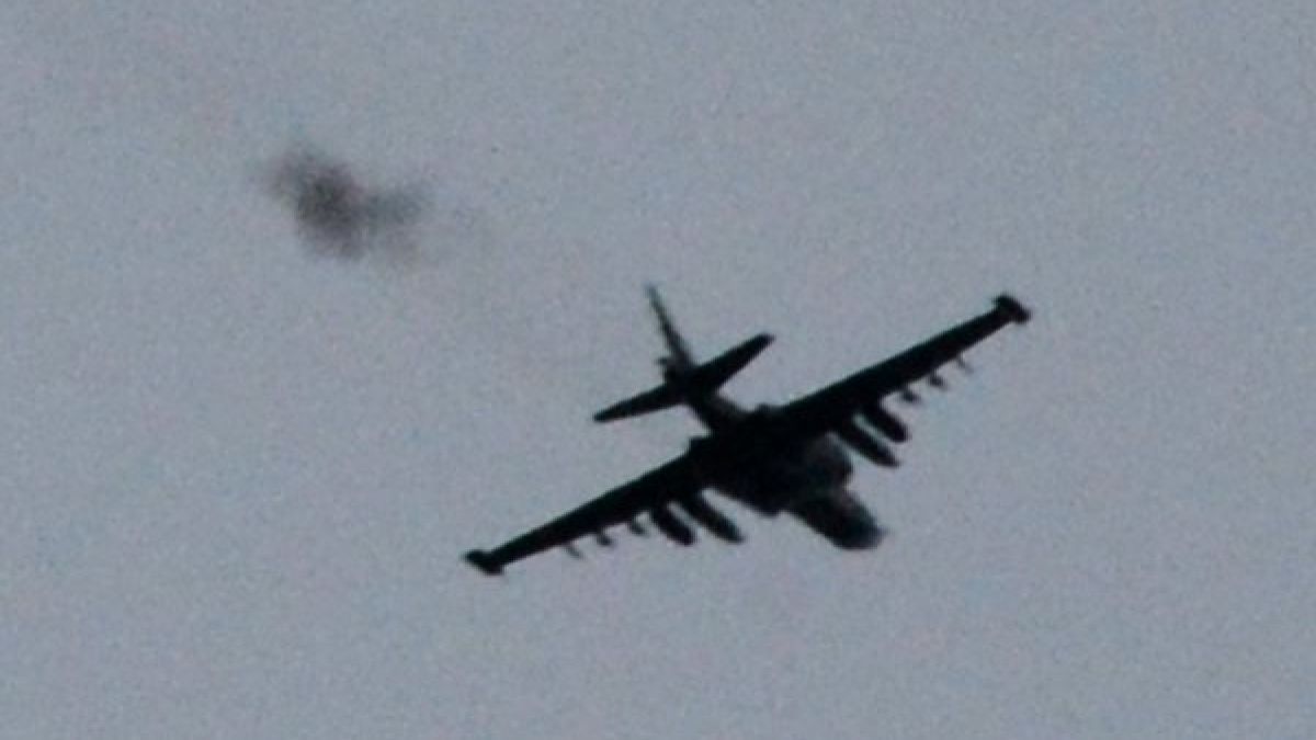 Киев в шок: Руски изтребител свали с ракетен удар наш "Су-25"