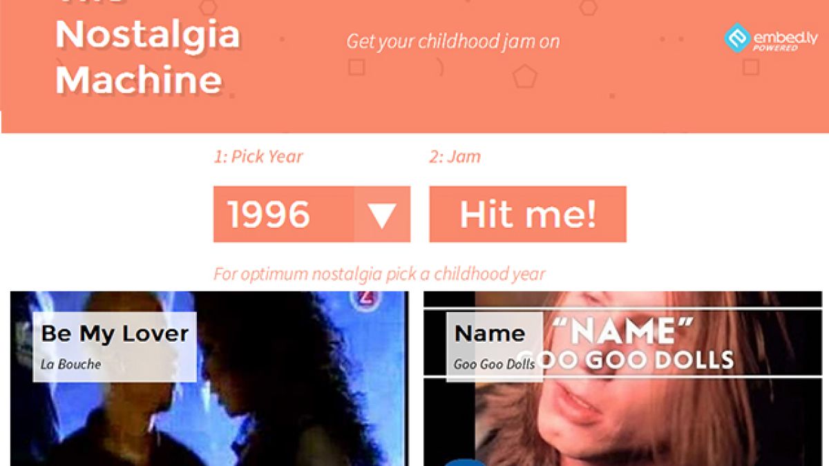 Какво е Nostalgia Machine?