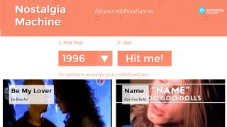 Какво е Nostalgia Machine?