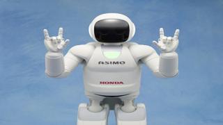 Новият ASIMO скача на 1 крак в Москва