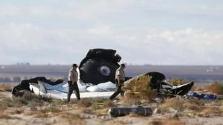 SpaceShip 2 се е разпаднал във въздуха