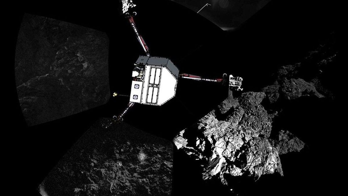 Приспаха апарата Philae 