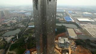 Китайци построиха 57-етажна сграда за 19 дни