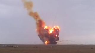 Кораб „Протон-М” паднал веднага след старта заради неправилно монтирани сензори