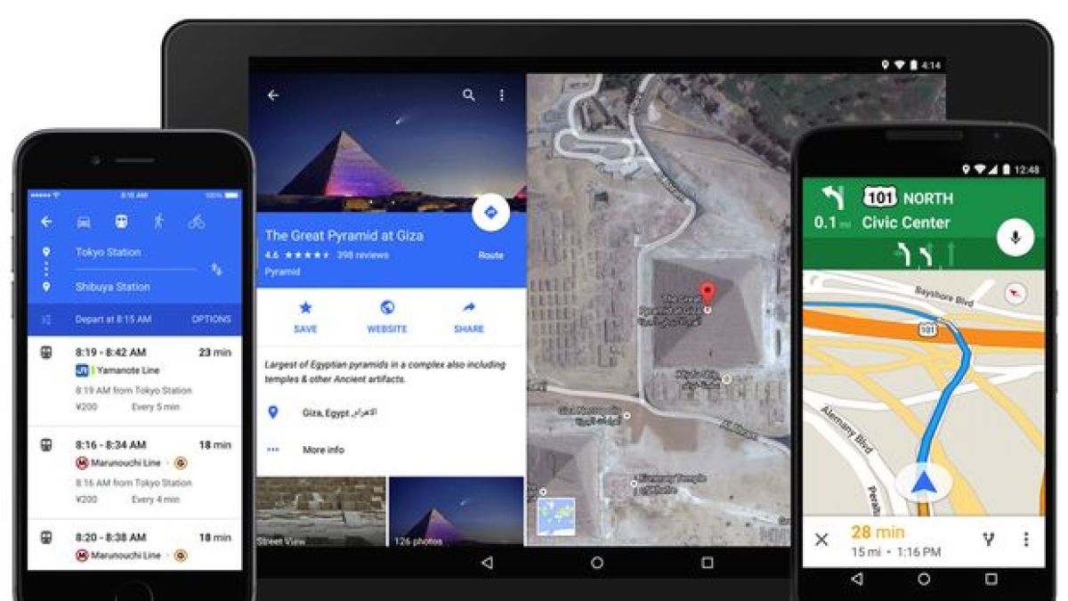 Google Maps ще ни информира за работното време на магазините