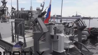 Правят военни лодки Калашников (ВИДЕО)