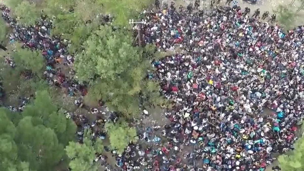 Великото преселение на народите е в ход, режисирано от зъл демон