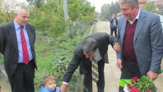 Георги Първанов изрази подкрепата си за настоящия кмет на Медковец