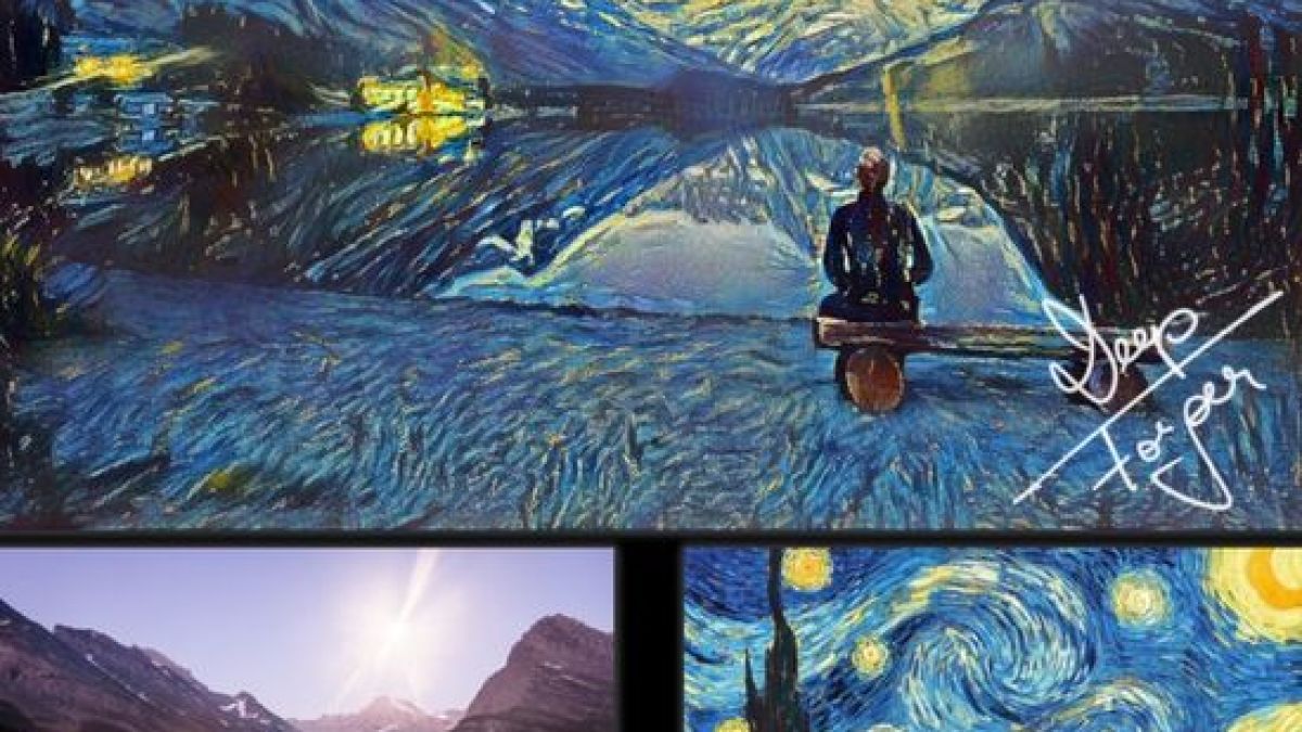 The Deep Forger превръща селфито в изкуство