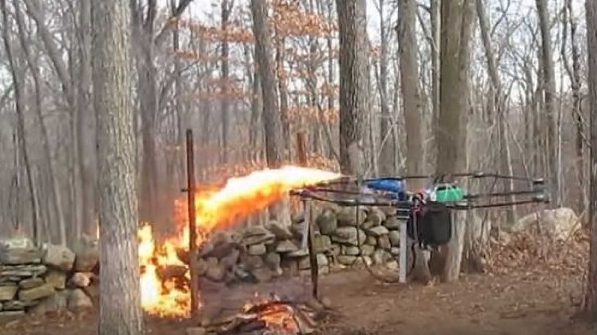 Дрон опече пуйка в репетиция за Коледа (ВИДЕО)