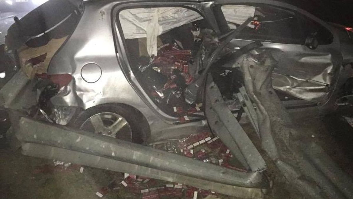 Мъж оцеля като по чудо след зловеща катастрофа на магистрала "Тракия"(СНИМКИ)